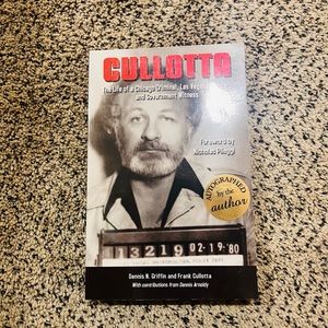 Frank Cullotta autographed paper back
